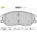 598871 Bremsbelagsatz, Scheibenbremse