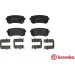 Brembo | Bremsbelagsatz, Scheibenbremse | P 30 051 Brembo | Bremsbelagsatz, Scheibenbremse | P 30 051