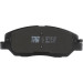 TRW Bremsbelagsatz, Scheibenbremse COTEC GDB3418