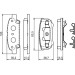 BOSCH | Bremsbelagsatz, Scheibenbremse | 0 986 424 814 BOSCH | Bremsbelagsatz, Scheibenbremse | 0 986 424 814