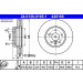 ATE | Bremsscheibe | 24.0126-0165.1 ATE | Bremsscheibe | 24.0126-0165.1