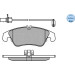 Meyle | Bremsbelagsatz, Scheibenbremse | 025 247 4319/W Meyle | Bremsbelagsatz, Scheibenbremse | 025 247 4319/W