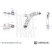 Blue Print | Lenker, Radaufhängung | ADBP860083 Blue Print | Lenker, Radaufhängung | ADBP860083