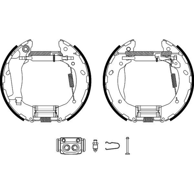 Bremsbackensatz 8DB 355 022-551 Bremsbackensatz 8DB 355 022-551
