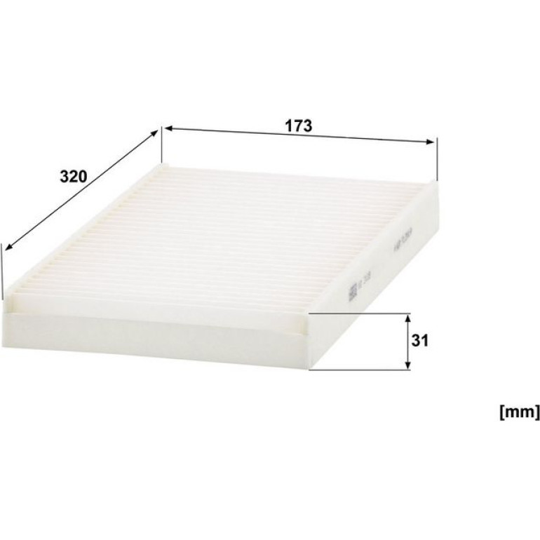 MANN-FILTER CU 3139 Innenraumfilter, Partikelfilter MANN-FILTER CU 3139 Innenraumfilter, Partikelfilter