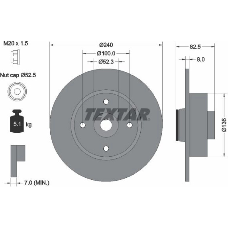 Bremsscheibe 92154403