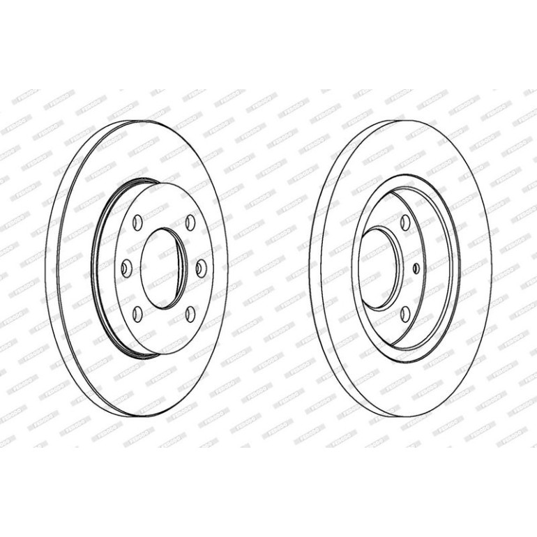 Bremsscheibe DDF995C