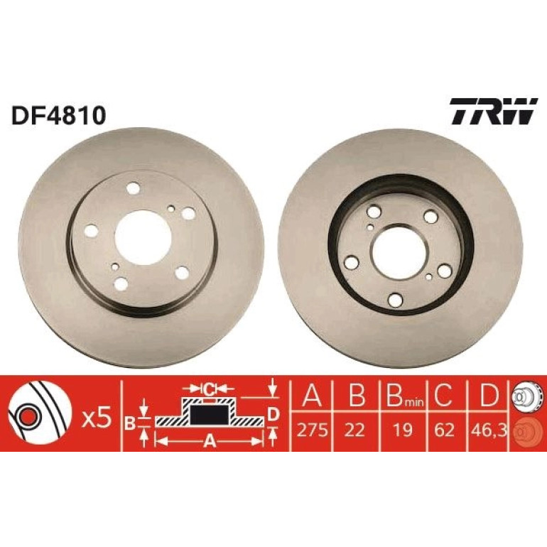 Bremsscheibe DF4810