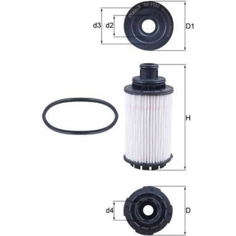 Ölfilter OX 1137D Ölfilter OX 1137D