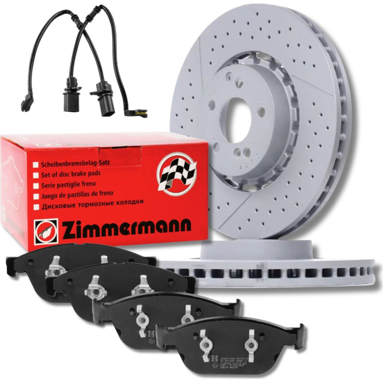 Zimmermann 100.3363.70 + ATE 25160.200.2 | Set für AUDI SQ5 Zimmermann 100.3363.70 + ATE 25160.200.2 | Set für AUDI SQ5
