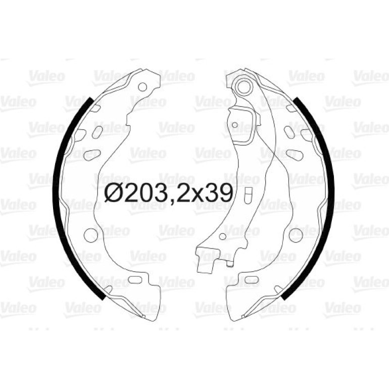 Bremsbackensatz 564006