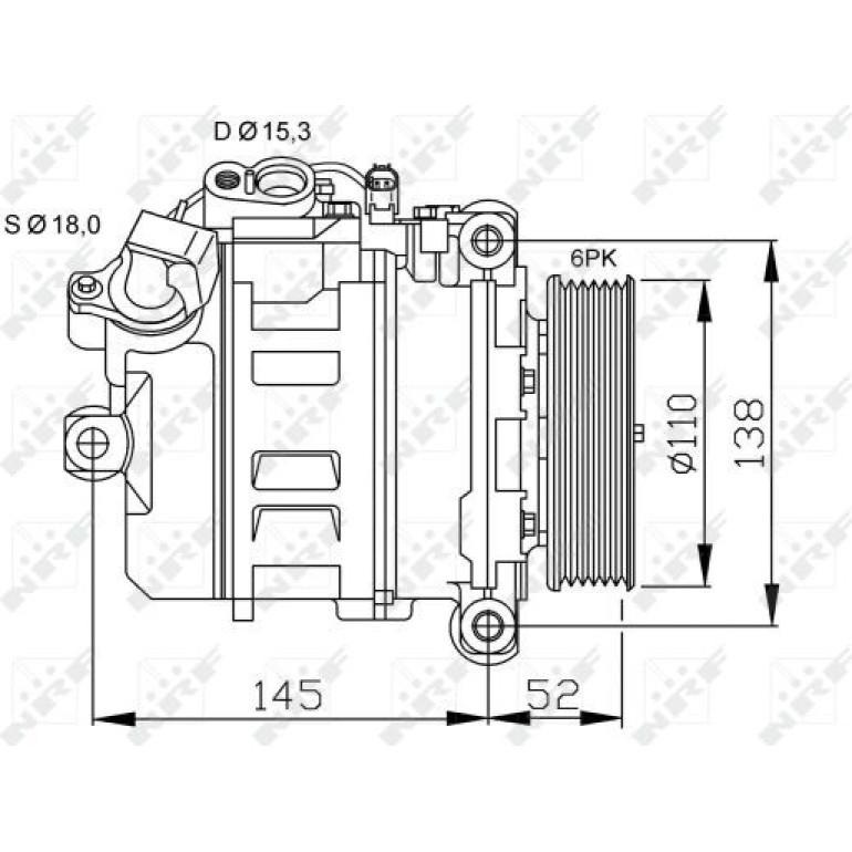 Kompressor, Klimaanlage 32435 Kompressor, Klimaanlage 32435