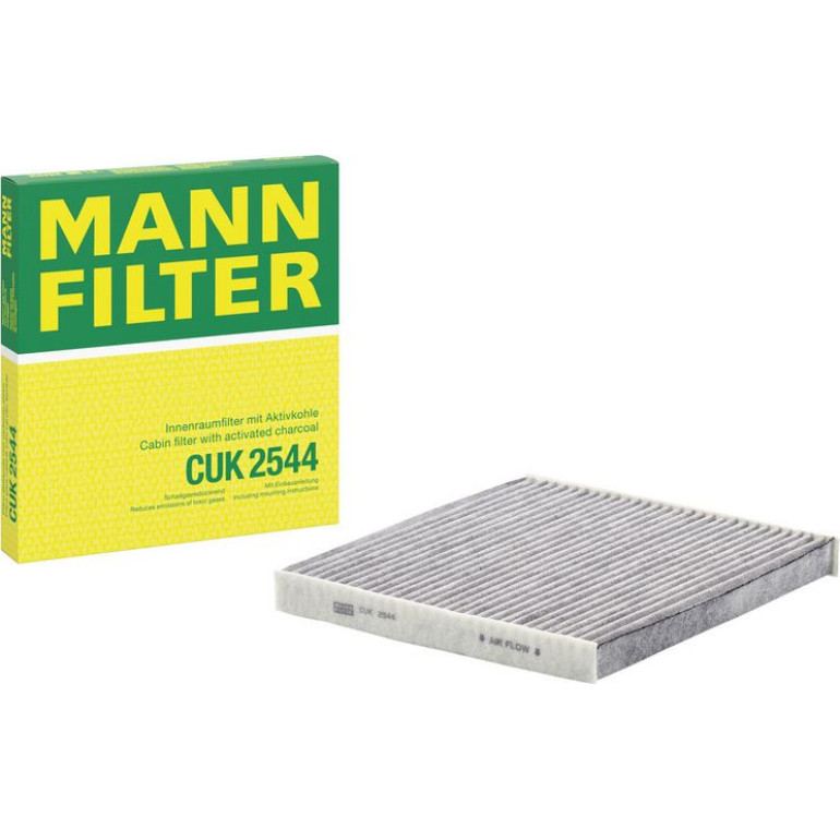 MANN-FILTER CUK 2544 Innenraumfilter, Aktivkohlefilter