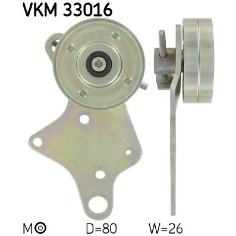 Spannrolle, Keilrippenriemen VKM 33016