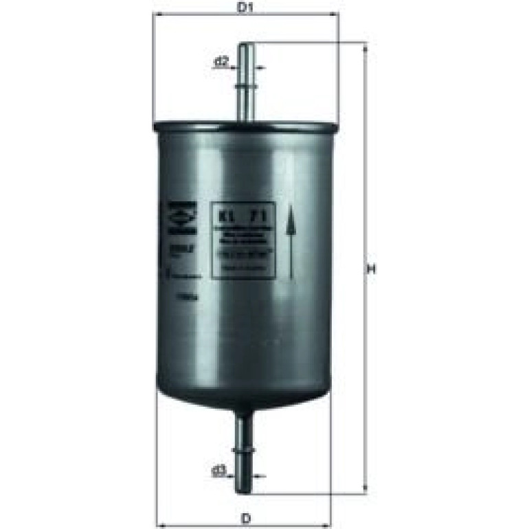 Kraftstofffilter KL 71 Kraftstofffilter KL 71