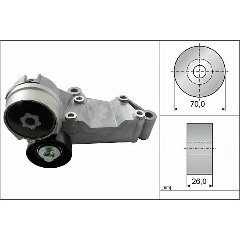 Spannarm, Keilrippenriemen 534 0146 10