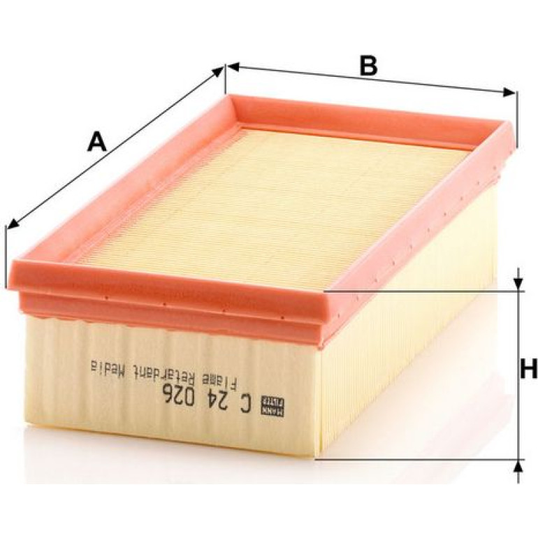 MANN-FILTER C 24 026 Luftfilter MANN-FILTER C 24 026 Luftfilter