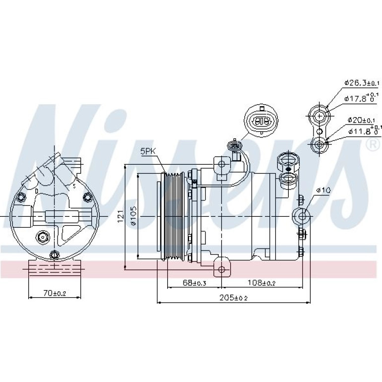 Kompressor, Klimaanlage 89024 Kompressor, Klimaanlage 89024