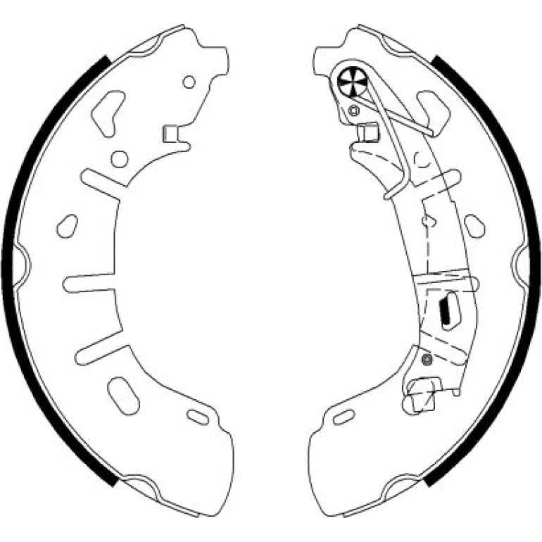 Bremsbackensatz 91079300 Bremsbackensatz 91079300