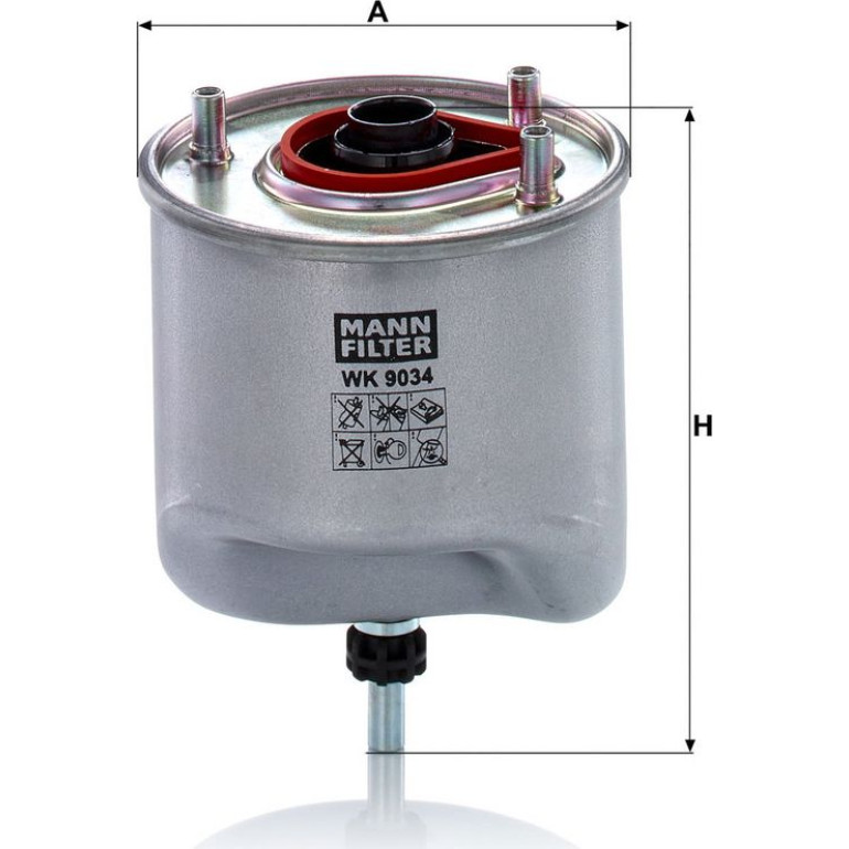 Kraftstofffilter WK 9034 Kraftstofffilter WK 9034