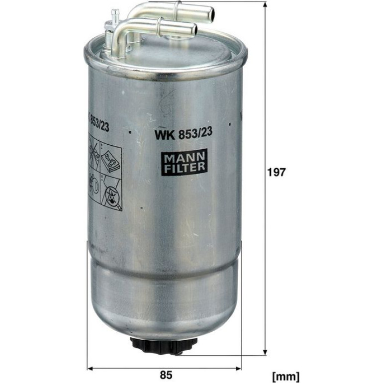 Kraftstofffilter WK 853/23 Kraftstofffilter WK 853/23