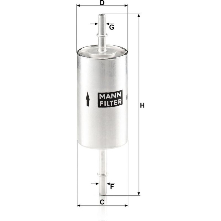 Kraftstofffilter WK 512/1 Kraftstofffilter WK 512/1