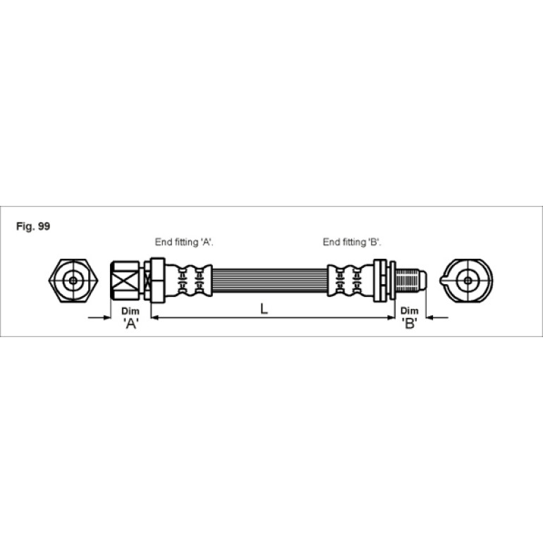 Bremsschlauch 4114730