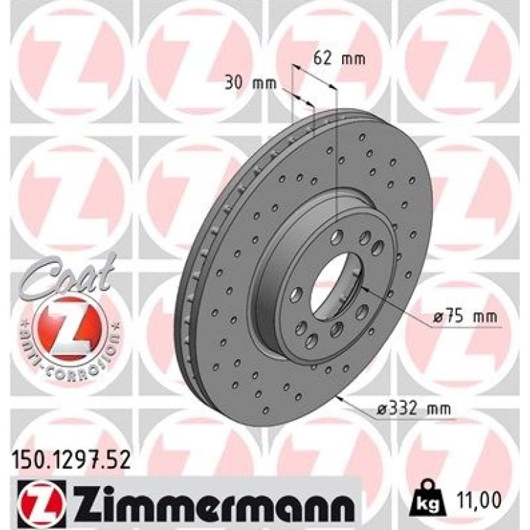 Bremsscheibe 150.1297.52