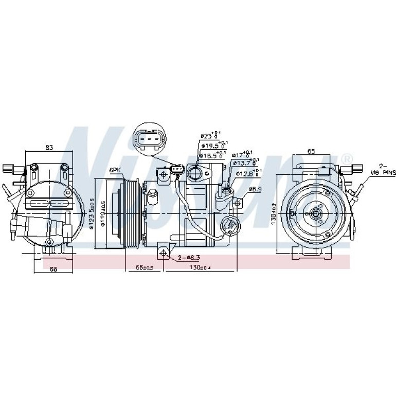 Kompressor, Klimaanlage 890687 Kompressor, Klimaanlage 890687