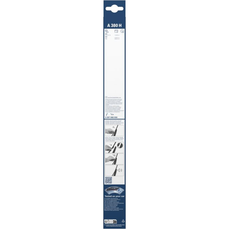 BOSCH A 380 H Scheibenwischer Rear Aerotwin 3 397 008 050 BOSCH A 380 H Scheibenwischer Rear Aerotwin 3 397 008 050