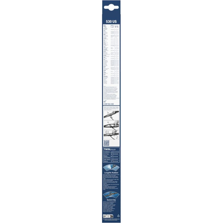 BOSCH 530 US Scheibenwischer Twin 3 397 011 352 BOSCH 530 US Scheibenwischer Twin 3 397 011 352