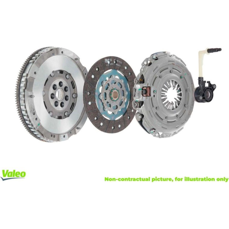 VALEO 837431 – Kupplungssatz mit Zweimassenschwungrad 250 mm VALEO 837431 – Kupplungssatz mit Zweimassenschwungrad 250 mm