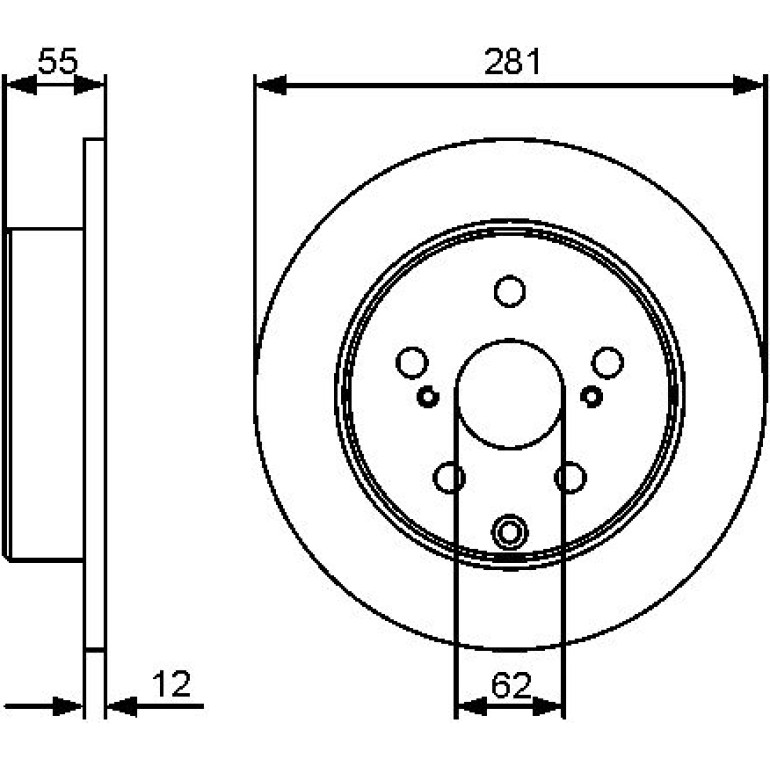 Bremsscheibe 0 986 479 419 Bremsscheibe 0 986 479 419
