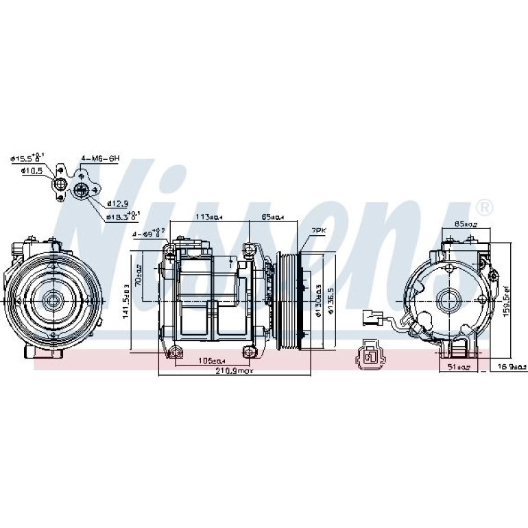 Kompressor, Klimaanlage 89084 Kompressor, Klimaanlage 89084