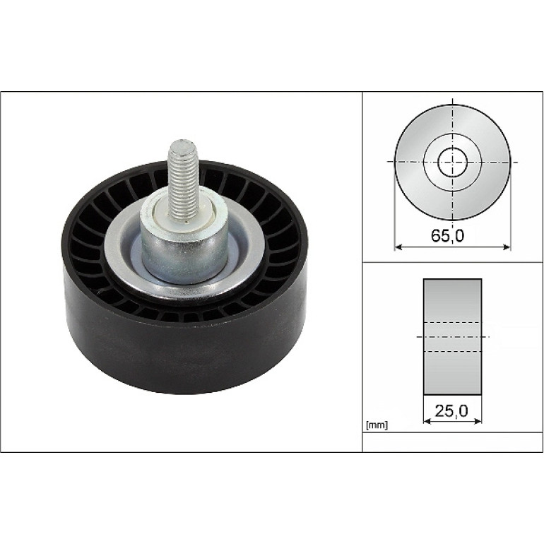 Umlenk-/Führungsrolle, Keilrippenriemen 532 0886 10