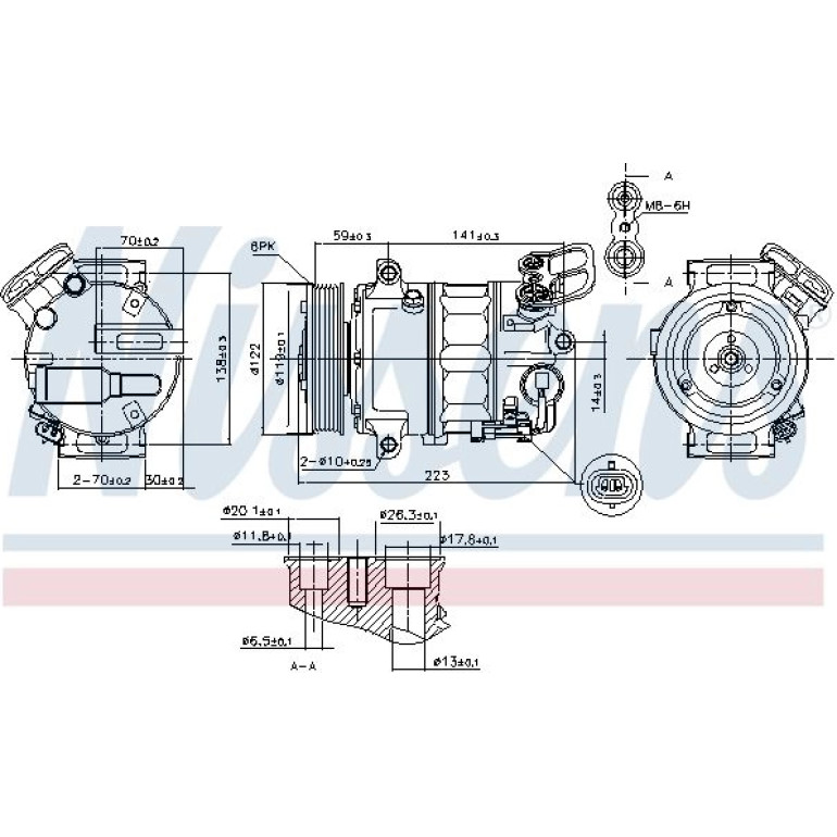 Kompressor, Klimaanlage 89420 Kompressor, Klimaanlage 89420