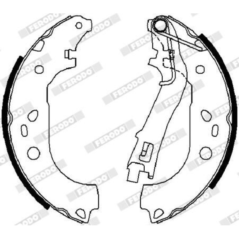 Bremsbackensatz FSB4015 Bremsbackensatz FSB4015