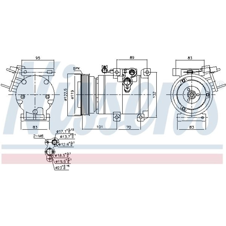 Kompressor, Klimaanlage 890686 Kompressor, Klimaanlage 890686