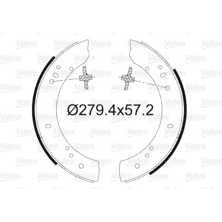 Bremsbackensatz 562035