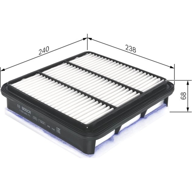 BOSCH F 026 400 221 Luftfilter BOSCH F 026 400 221 Luftfilter