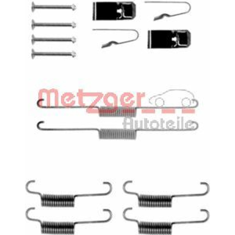Zubehörsatz, Bremsbacken 105-0723 Zubehörsatz, Bremsbacken 105-0723
