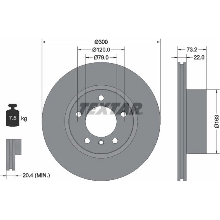 Bremsscheibe 92238505
