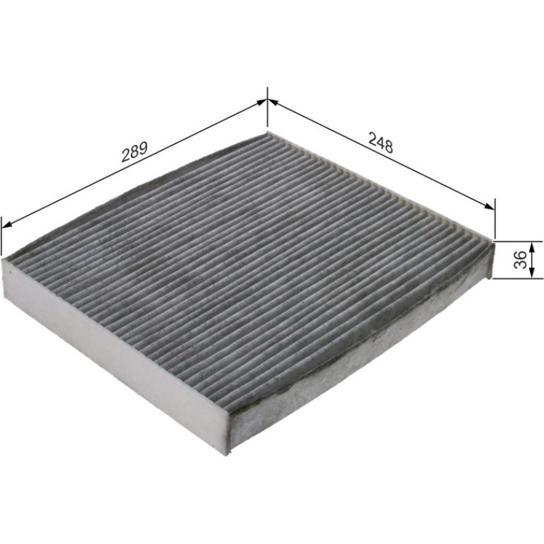 Filter, Innenraumluft 1 987 435 607 Filter, Innenraumluft 1 987 435 607