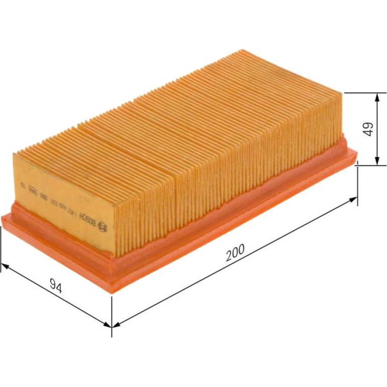 BOSCH 1 457 429 030 Luftfilter BOSCH 1 457 429 030 Luftfilter