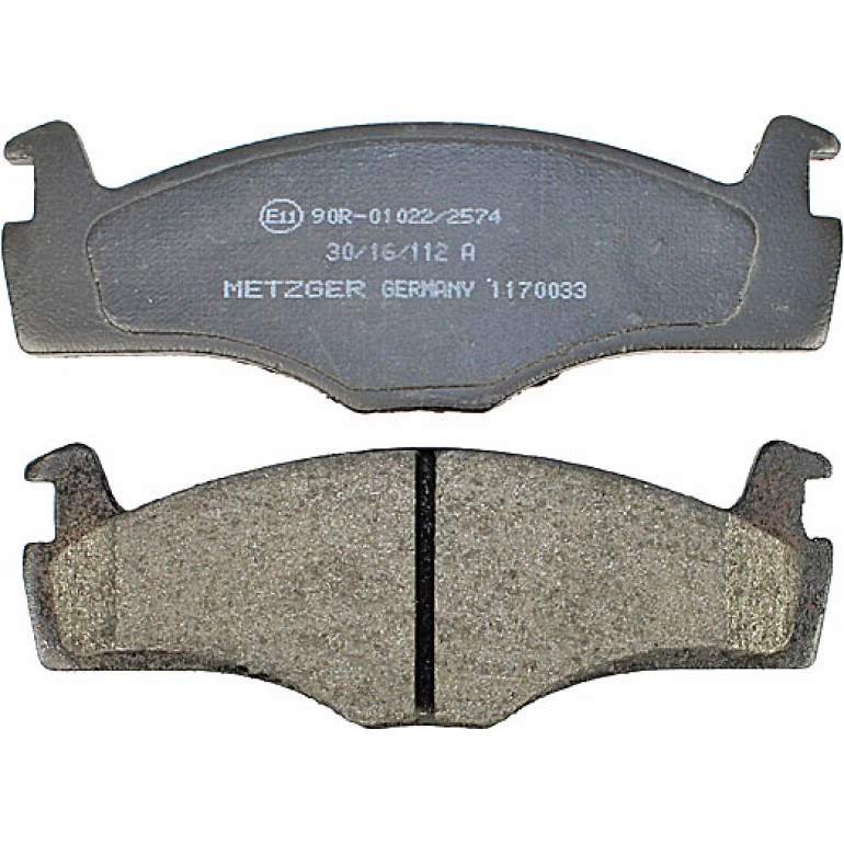 Bremsbelagsatz, Scheibenbremse 1170033 Bremsbelagsatz, Scheibenbremse 1170033