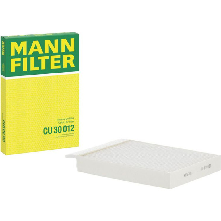MANN-FILTER CU 30 012 Innenraumfilter, Partikelfilter MANN-FILTER CU 30 012 Innenraumfilter, Partikelfilter