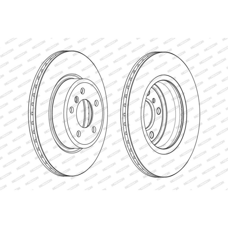 Bremsscheibe DDF2039C