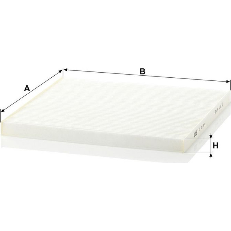MANN-FILTER CU 29 001 Innenraumfilter, Partikelfilter MANN-FILTER CU 29 001 Innenraumfilter, Partikelfilter