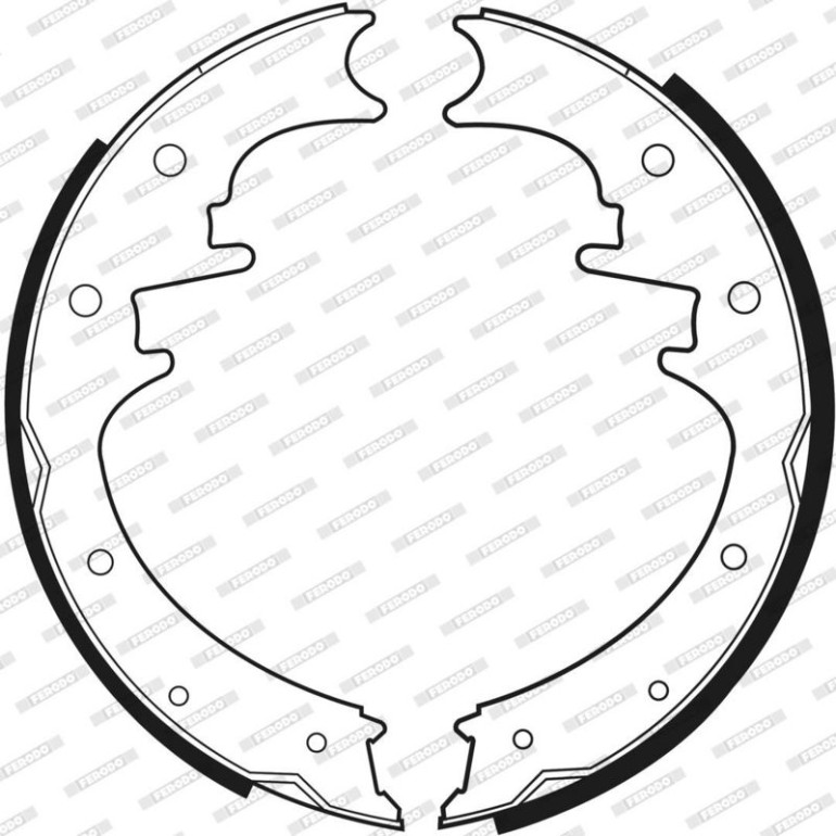 Bremsbackensatz FSB524 Bremsbackensatz FSB524