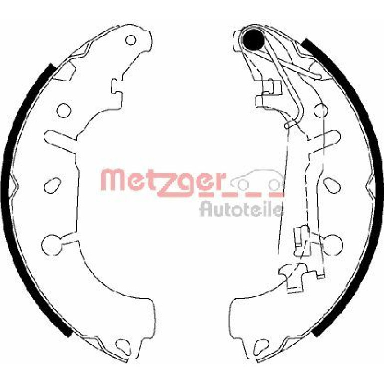 Bremsbackensatz MG 201 Bremsbackensatz MG 201